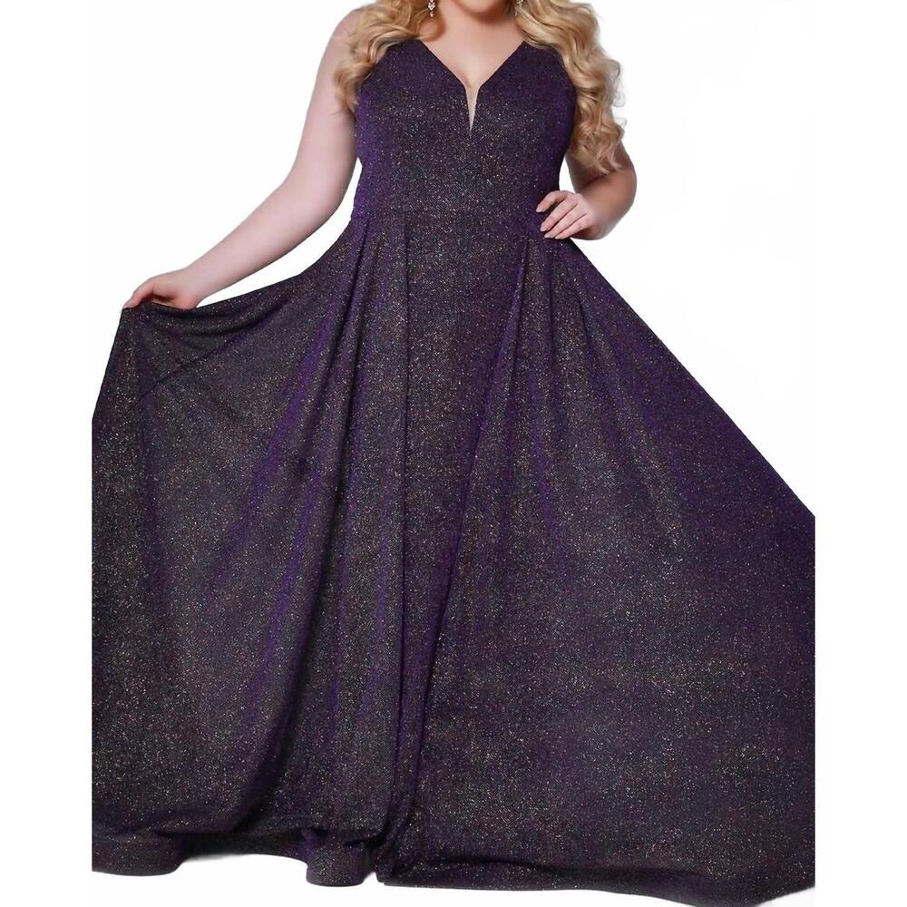 NEW SYDNEY'S CLOSET blair gown in purple